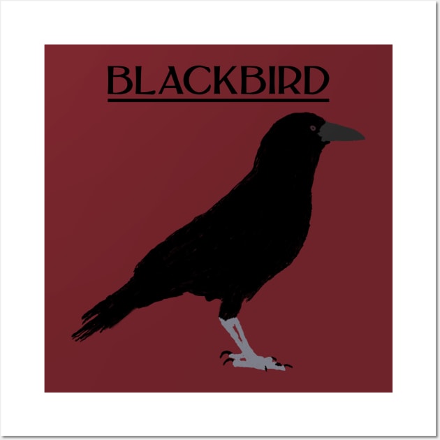 BLACKBIRD Wall Art by jcnenm